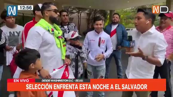Hincha salvadoreño es el doble de Edison Flores y alentará esta noche a la selección peruana. (Video: Canal N).