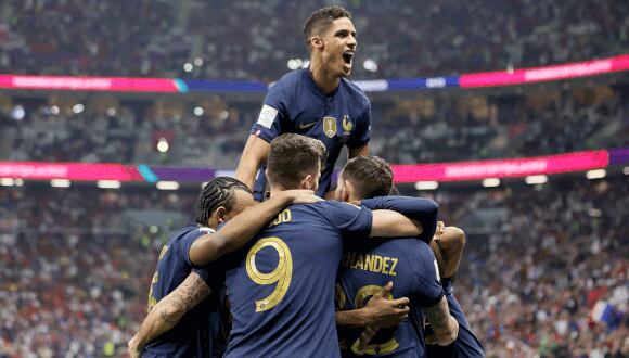 Francia eliminó a Marruecos y jugará su segunda final consecutiva del Mundial. (Foto: EFE)