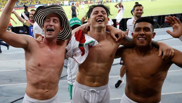 Perú le ganó a Colombia y está en zona de clasificación directa al Mundial. (Foto: FPF)