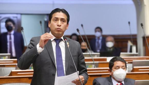 El congresista Freddy Díaz fue denunciado por una presunta violación sexual en contra de una trabajadora del Parlamento. (Foto: Congreso de la República)
