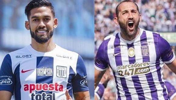 Andrés Andrade buscará ayudar a Hernán Barcos a anotar muchos goles en Alianza Lima. Foto: Composición.