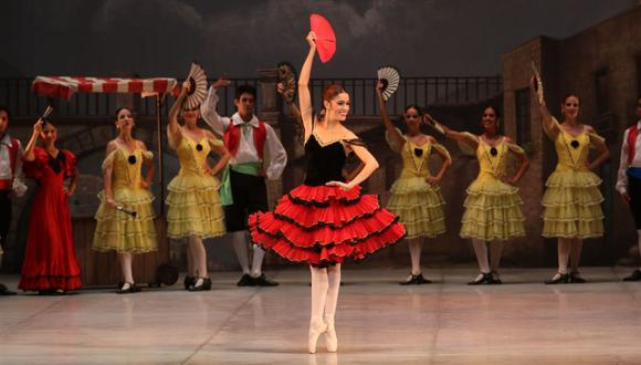 Elenco del Ballet Municipal de Lima vuelve a escena con  “Don Quijote”. (Foto: Difusión)