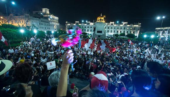Policía Nacional se pronunció sobre la realización de marchas durante el estado de emergencia por ola delictiva en Lima y Callao. (EFE)