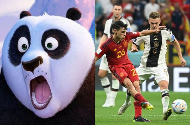 Latina aired Kung Fu Panda instead of the Spain vs Germany match in the Qatar 2022 World Cup. (Photo: DreamWorks Animation / AFP)