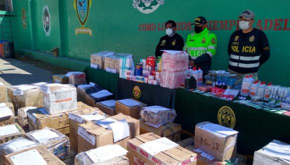 Huancayo: PNP incautó 2 toneladas de medicamentos vencidos y adulterados