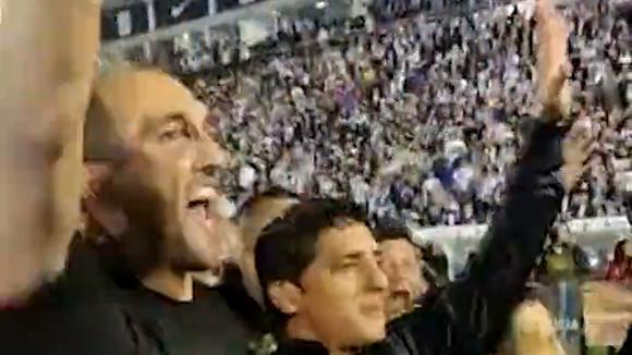 Hernán Barcos y Guillermo Salas en las celebraciones de Alianza Lima. (Video: Gol Perú)