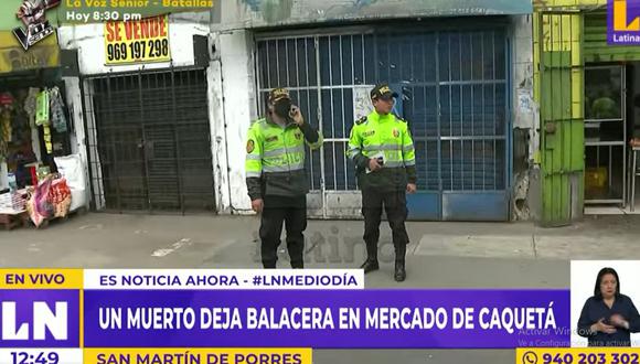 Sicarios asesinan a balazos a hombre en alrededores del mercado de Caquetá. (Foto: Latina)
