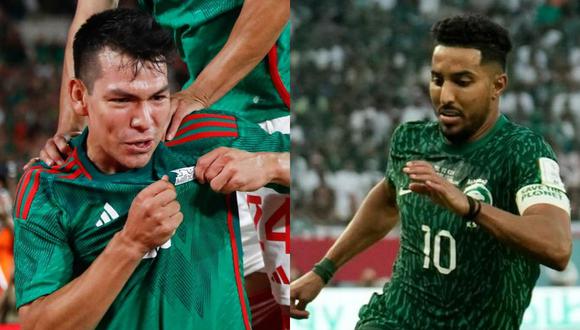 México vs. Arabia Saudita se miden en el partido del grupo C del Mundial Qatar 2022. (Foto: EFE)