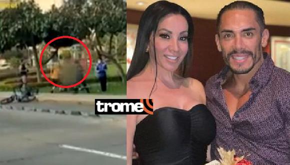 Mujer que acuchilló a esposo de Paolo Ruiz ya fue identificada.