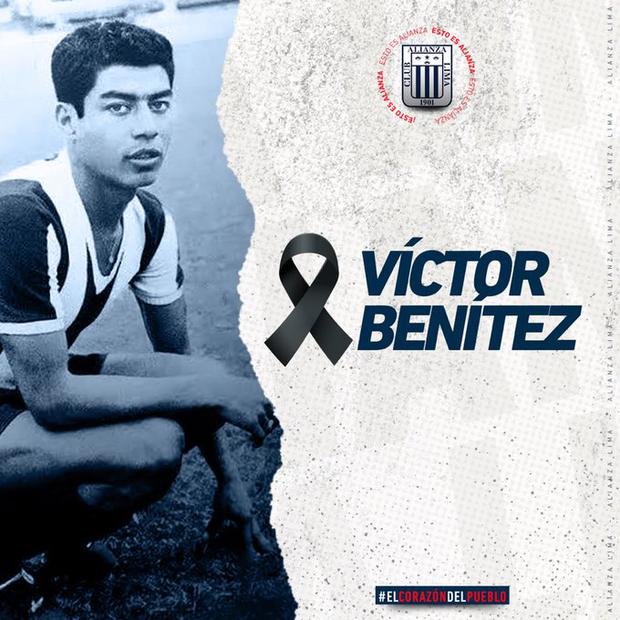 Alianza Lima lamentó partida de su canterano Víctor Benítez  (@clubALoficial)
