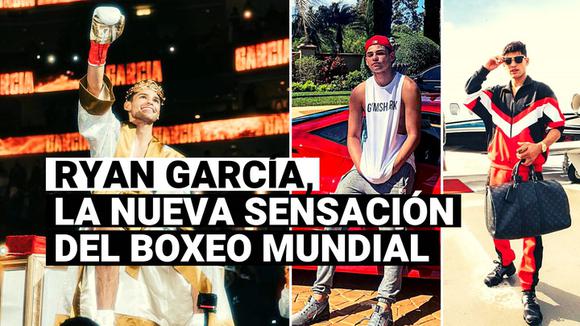Ryan García, la nueva sensación del boxeo y ganador del título de peso ligero del Consejo Mundial
