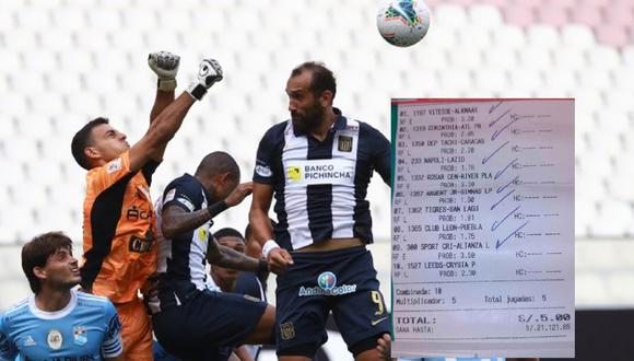 El empate entre Alianza Lima y Sporting Cristal le valió un dineral a un afortunado hincha. Foto: Liga 1.