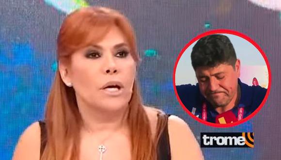 Magaly Medina arremetió contra reportaje de la emoción del primer mundial del Checho Ibarra. (Captura TV)