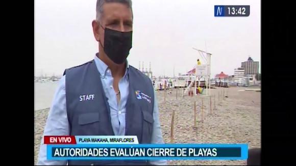 Alcalde de La Punta anuncia que cerrarán la playa el 1 y 2 de enero: “Acá la prioridad es la salud y la vida” | VIDEO