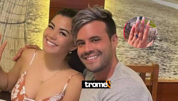 Estrella Torres se comprometió con su novio Kevin Salas. Foto: Instagram
