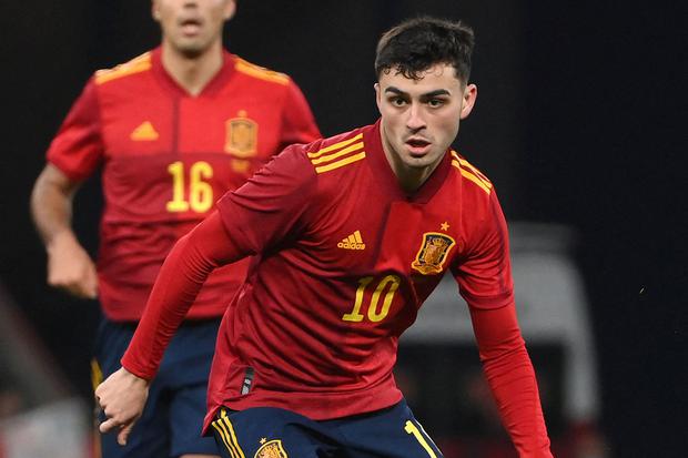Pedri es uno de los referentes que tiene Luis Enrique en la Selección de España para Qatar 2022. (Foto: AFP)