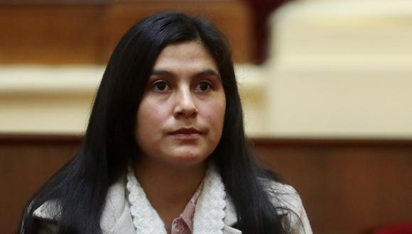 Yenifer Paredes afronta un pedido de detención preliminar por 15 días. Es hermana de la primera dama. (Foto: GEC)