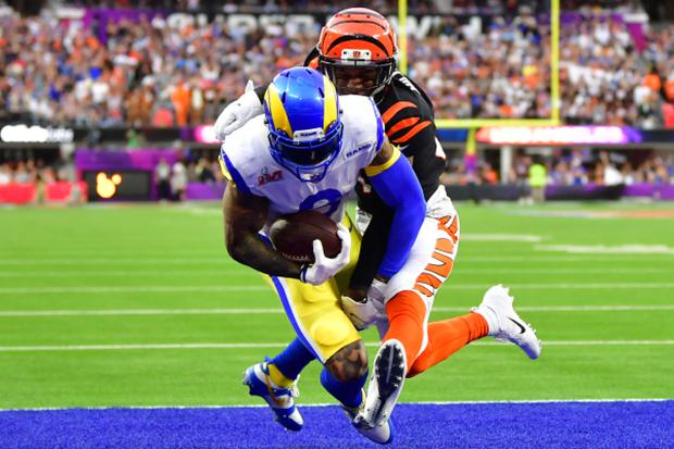 El Super Bowl de 2022, entre Los Angeles Rams y Cincinnati Bengals (Foto: AFP)