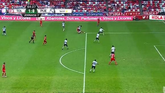 Toluca vs. Puebla EN VIVO: el polémico gol anulado a Enrique Triverio por un supuesto fuera de juego. (Video - Foto: Univision).