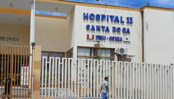 El paciente se encuentra aislado en UCI del Hospital Santa Rosa de Piura. (@GEC)