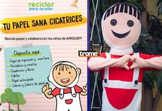 Reciclar para ayudar: Con papel, cartón y plástico se puede apoyar el tratamiento y recuperación de niños quemados