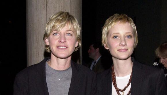 Una foto de archivo -del 2000- de cuando ambas actrices eran pareja (Foto: AFP)