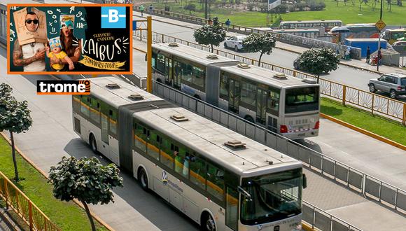 Este miércoles 7 de diciembre en el Estadio Nacional, los asistentes al concierto podrán retornar de manera segura a sus hogares con el servicio especial de buses “Kaibus".