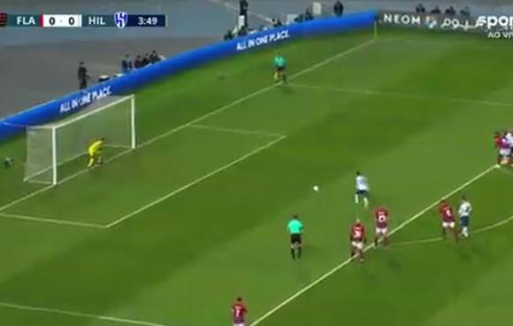Al Hilal anota el 1-0 ante Flamengo en Mundial de Clubes (YouTube)