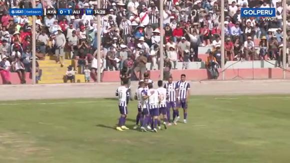 Sueña con el Clausura: Hernán Barcos anotó el 1-0 de Alianza Lima sobre Ayacucho FC. (Video: GOLPERÚ).