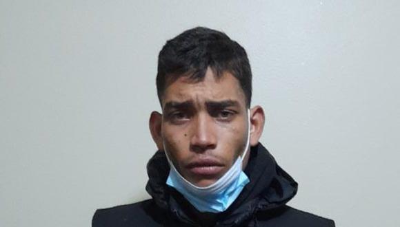 El venezolano Kleiver André Cocho Medina (20), fue capturado por robarle el celular a una escolar de 14 años y atropellar a un joven de 21 años. (foto: TROME)