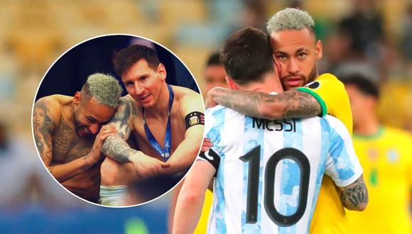 Neymar utilizó sus redes sociales para felicitar a Lionel Messi (Instagram)
