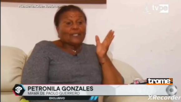 Doña Peta habla sobre regreso de Paolo Guerrero a Alianza Lima (Video: TV Perú)
