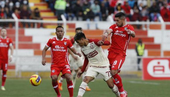 Universitario vs. Cienciano en partido en Cusco por Torneo Clausura. (Foto: Violeta Ayasta/GEC)