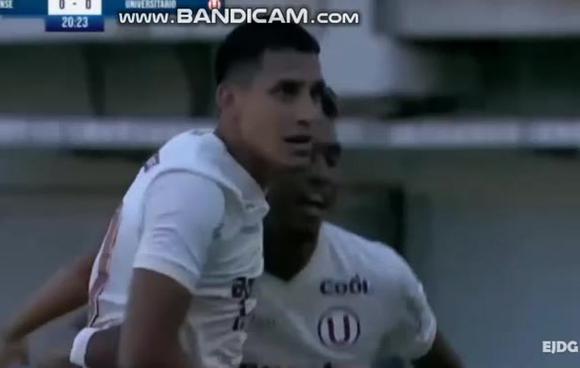 Alex Valera marcó el 1-0 de Universitario ante Ñublense. (Video: YouTube)