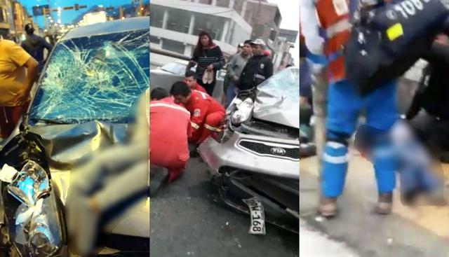 La indignante justificación del taxista que arrolló a 10 y mató a 2 tras estrellarse contra paradero