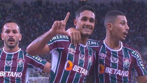 Fluminense vence a Oriente Petrolero en condición de local. Foto: Captura de pantalla de ESPN.