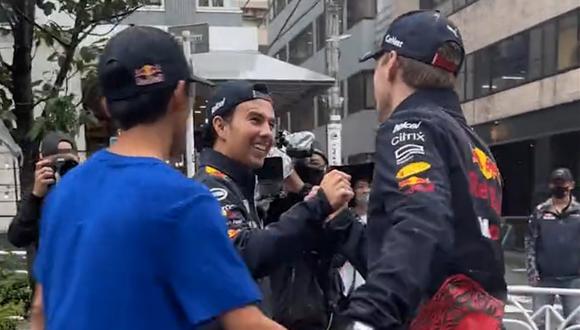 ‘Checo’ Pérez y Max Verstappen demostraron un talento oculto. Foto: Captura de pantalla de Red Bull Racing.