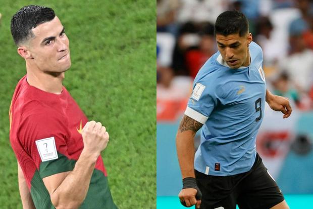 Portugal vs. Uruguay se miden en la fecha 2 el grupo H en el Mundial Qatar 2022. (Foto: EFE)