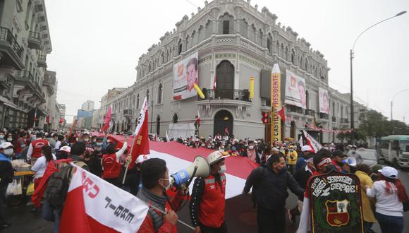 Rondas campesinas anuncian protestas en Cajamarca y Lima tras vacancia de Pedro Castillo. Foto: Andina/referencial