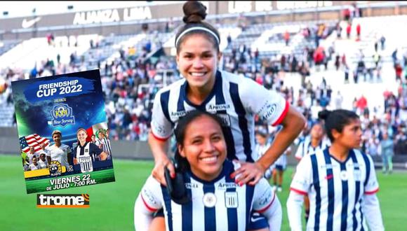 Equipo femenino de Alianza Lima se prepara para competir en Estados Unidos (@ClubALOficial)