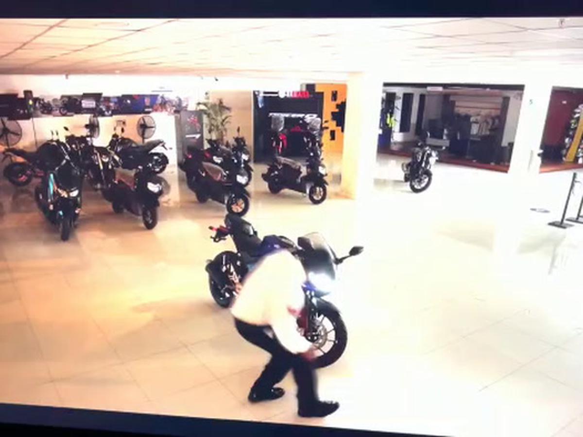 Video de vigilante probando motos se hace viral | FOTOS | VIDEO | imp | ACTUALIDAD | TROME