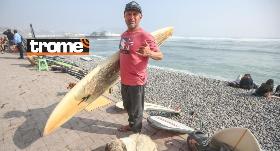 Piurano and ‘Olita’ break it up with their class act of surfing |  stories (video) |  EMPRENDE-TROME