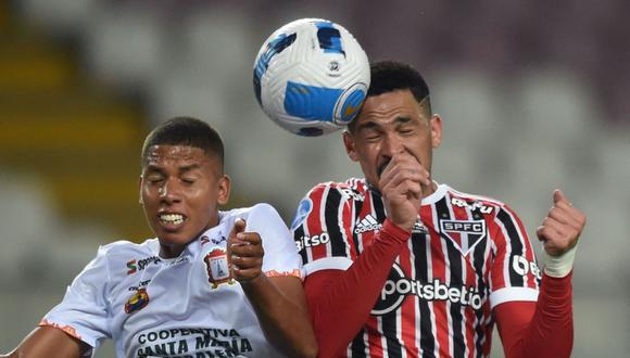 Sao Paulo vs. Ayacucho FC se miden en la fecha 6 de la Copa Sudamericana. (Foto: AFP)
