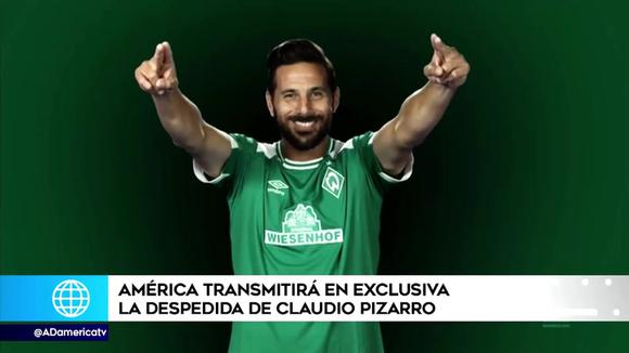 Claudio Pizarro se despide del fútbol