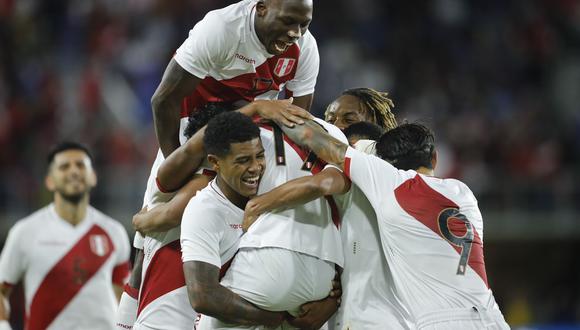 Perú vs. El Salvador: Selección peruana goleó 4-1 en el segundo amistoso de Reynoso. Foto: Daniel Apuy.