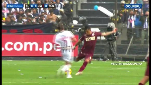 Federico Alonso se lesiona en la primera jugada del clasico  (Video: Golperú)