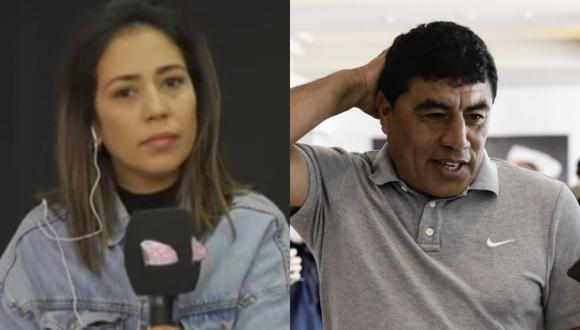 Lorena Cárdenas se pronunció sobre 'ampay' de Julio ‘Coyote’ Rivera. (Foto: América TV/GEC).
