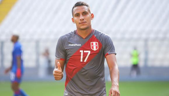 Alex Valera marcó su primer gol con la camiseta de la selección peruana. Foto: FPF.