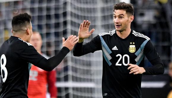 Argentina empató 2-2 ante Alemania con golazos de 'Pipita' Alario y el debutante Ocampo por fecha FIFA
