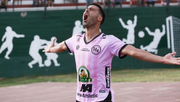 Sebastián Penco expresa su alegría por volver a jugar en San Martín de San Juan. (Foto: GEC)